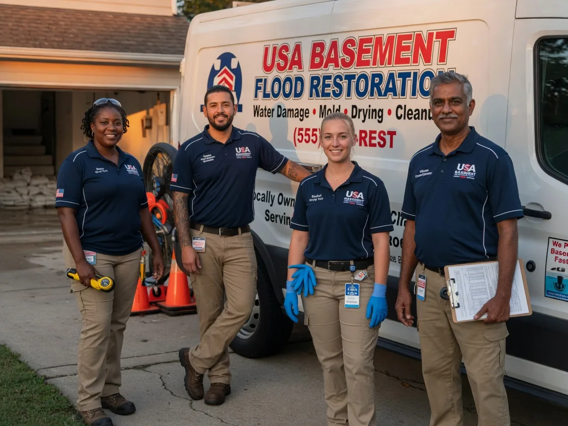 Basement Flood Cleanup company in Ovett, MS